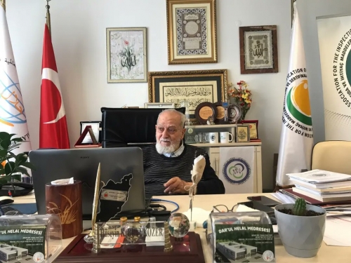 GİMDES Başkanı Hüseyin Kâmi Büyüközer hocayı ziyaret ettik.