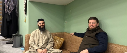 Semih Hoca'nın Abdülhamid Türkmânî Hoca ve Molla Yusuf Kara ile meclislerinden kareler: